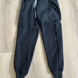 Figs Black Jogger Pants